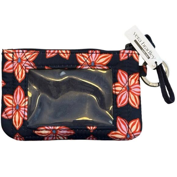 NWT Vera Bradley Sea Turtle Luggage Tag and Floral Small Coin Purse Bundle - Picture 3 of 6